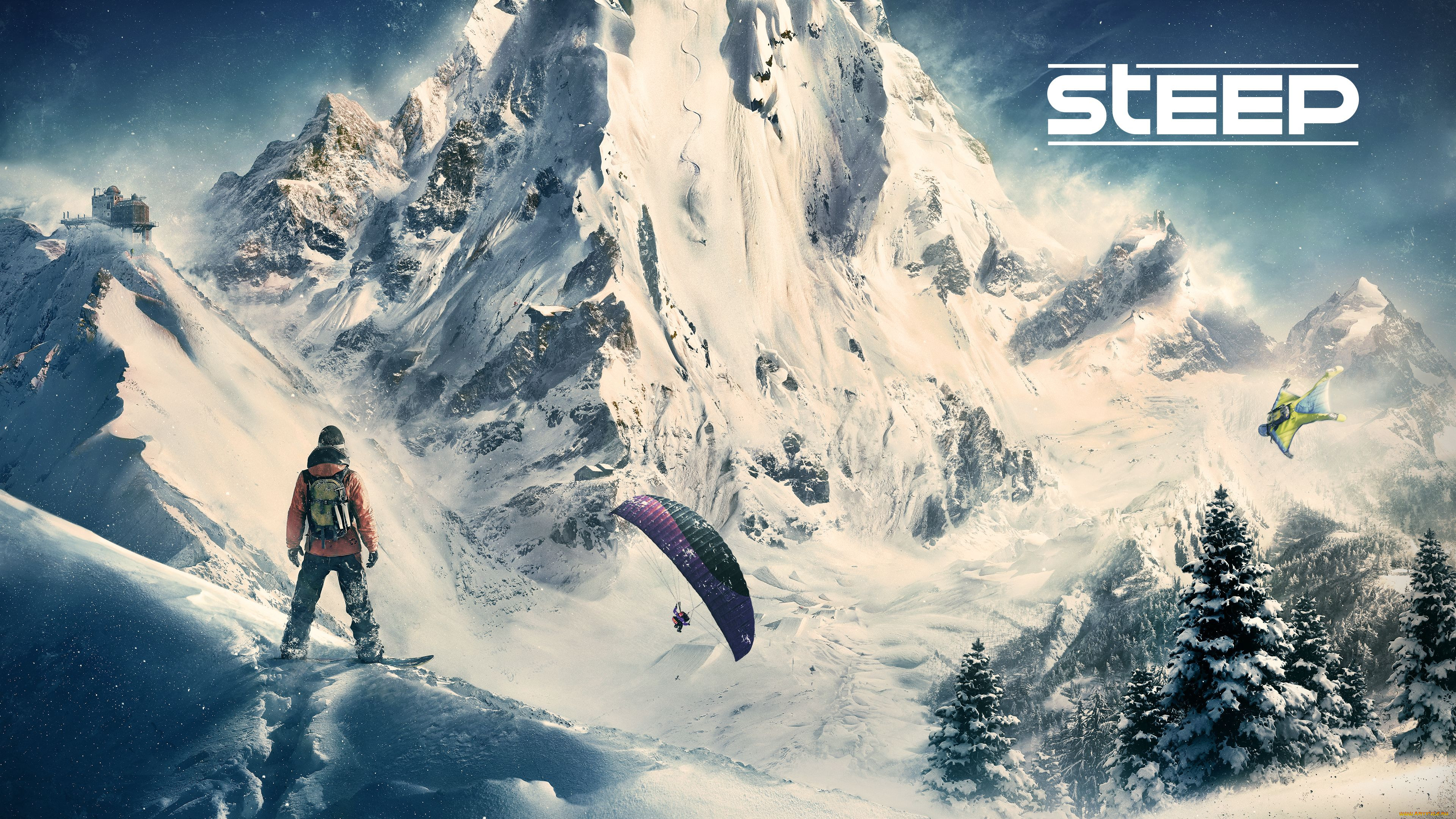 Обои Steep Видео Игры Steep, обои для рабочего стола, фотографии steep,  видео игры, спорт, зимний, симулятор Обои для рабочего стола, скачать обои  картинки заставки на рабочий стол.